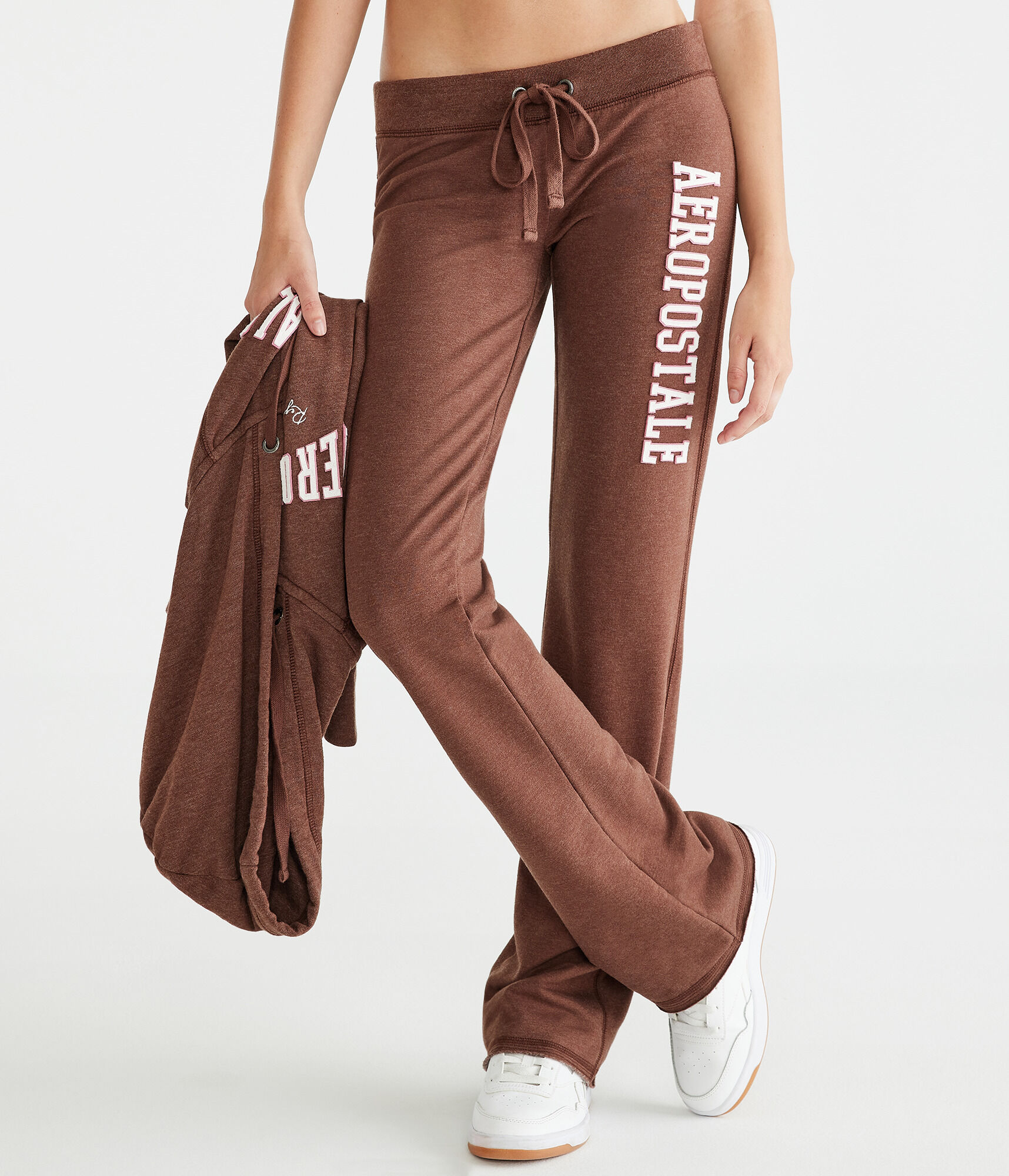 Aeropostale Logo Fit Flare Sweatpants