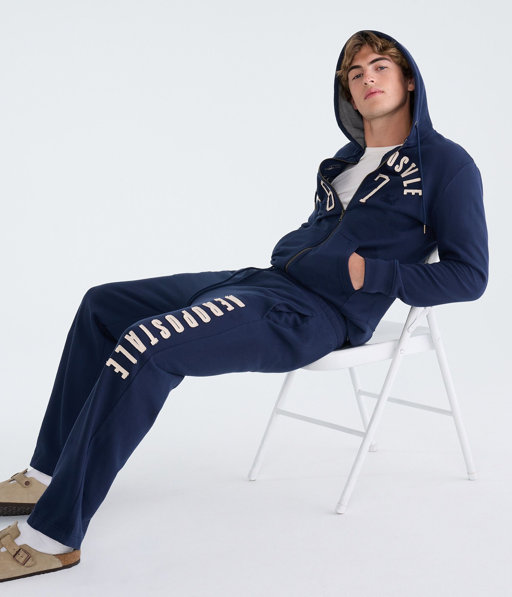 Aeropostale 87 Heritage Full-Zip Hoodie