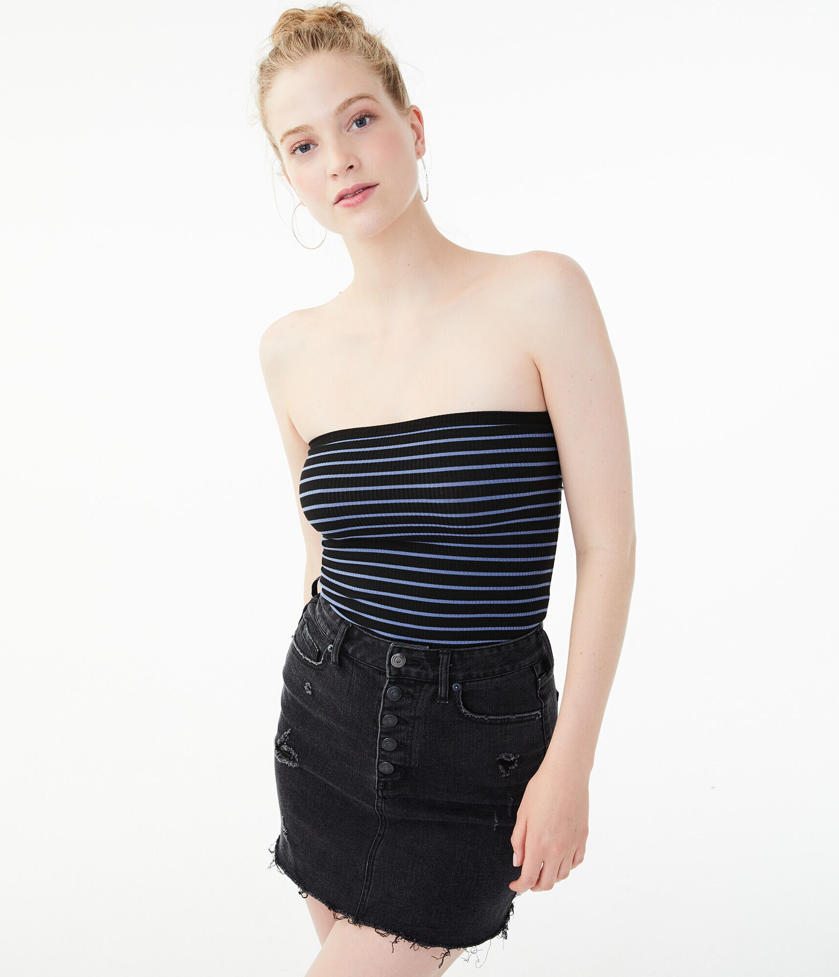 Seriously Soft Striped Tube Top
