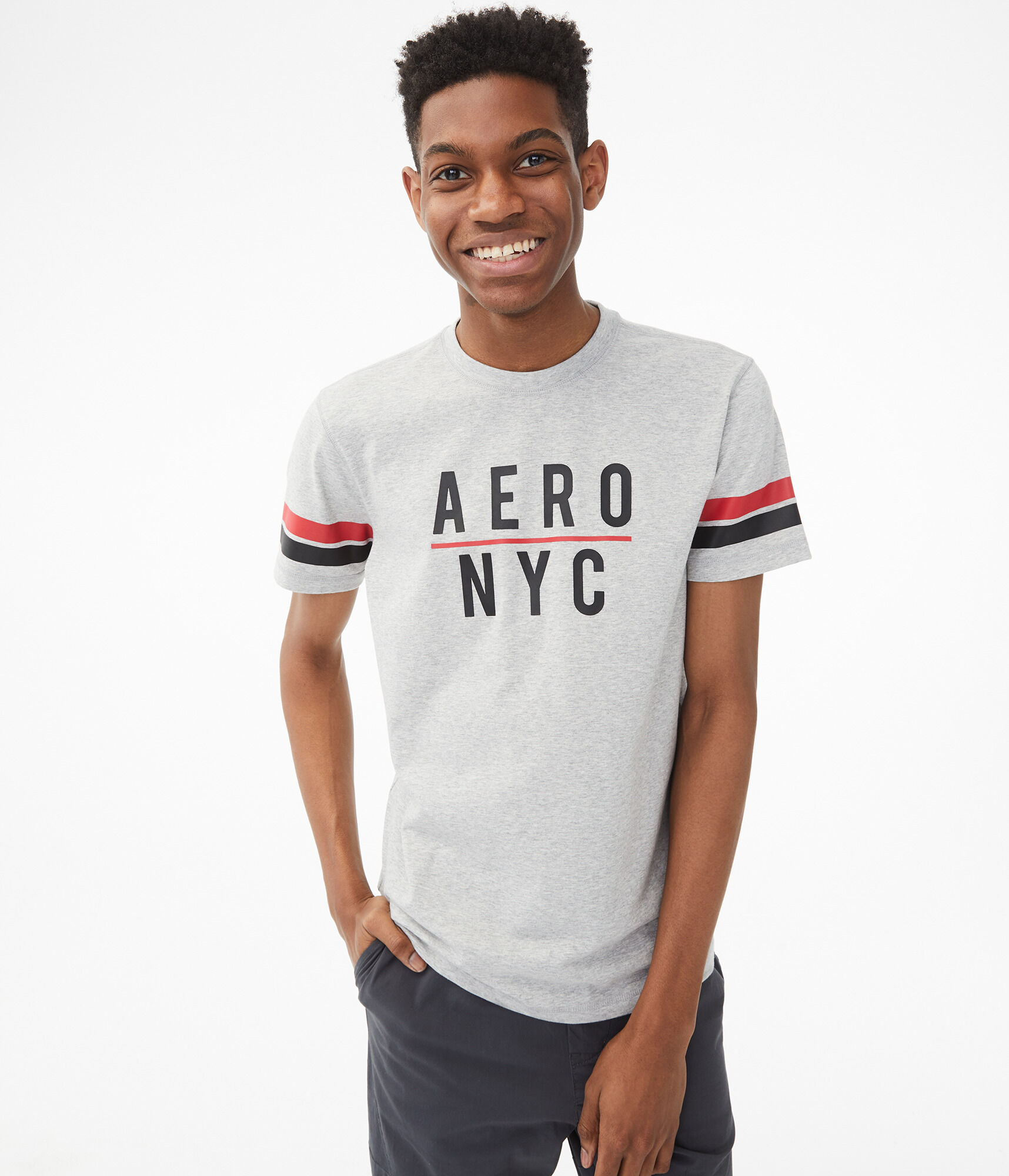 Aero NYC Stretch Graphic Tee