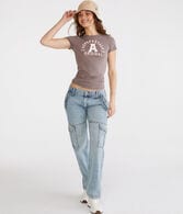Aeropostale Original Appliqué Graphic Tee
