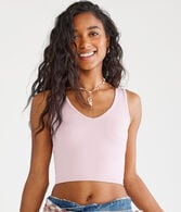 Wear 3 Ways Seamless Convertible Cropped Tank