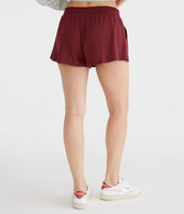 High-Rise Waffle Shorts