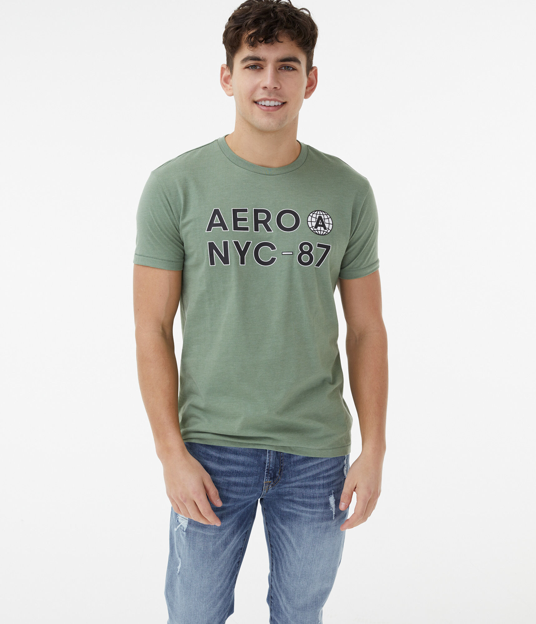 Aero NYC-87 Logo Graphic Tee