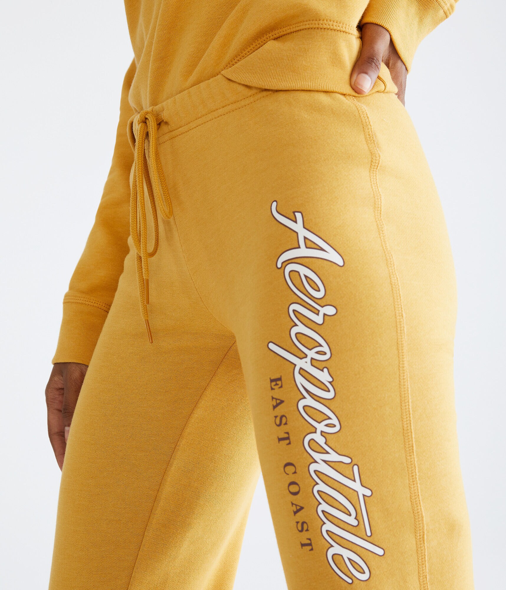 Aeropostale Script Cinched Sweatpants