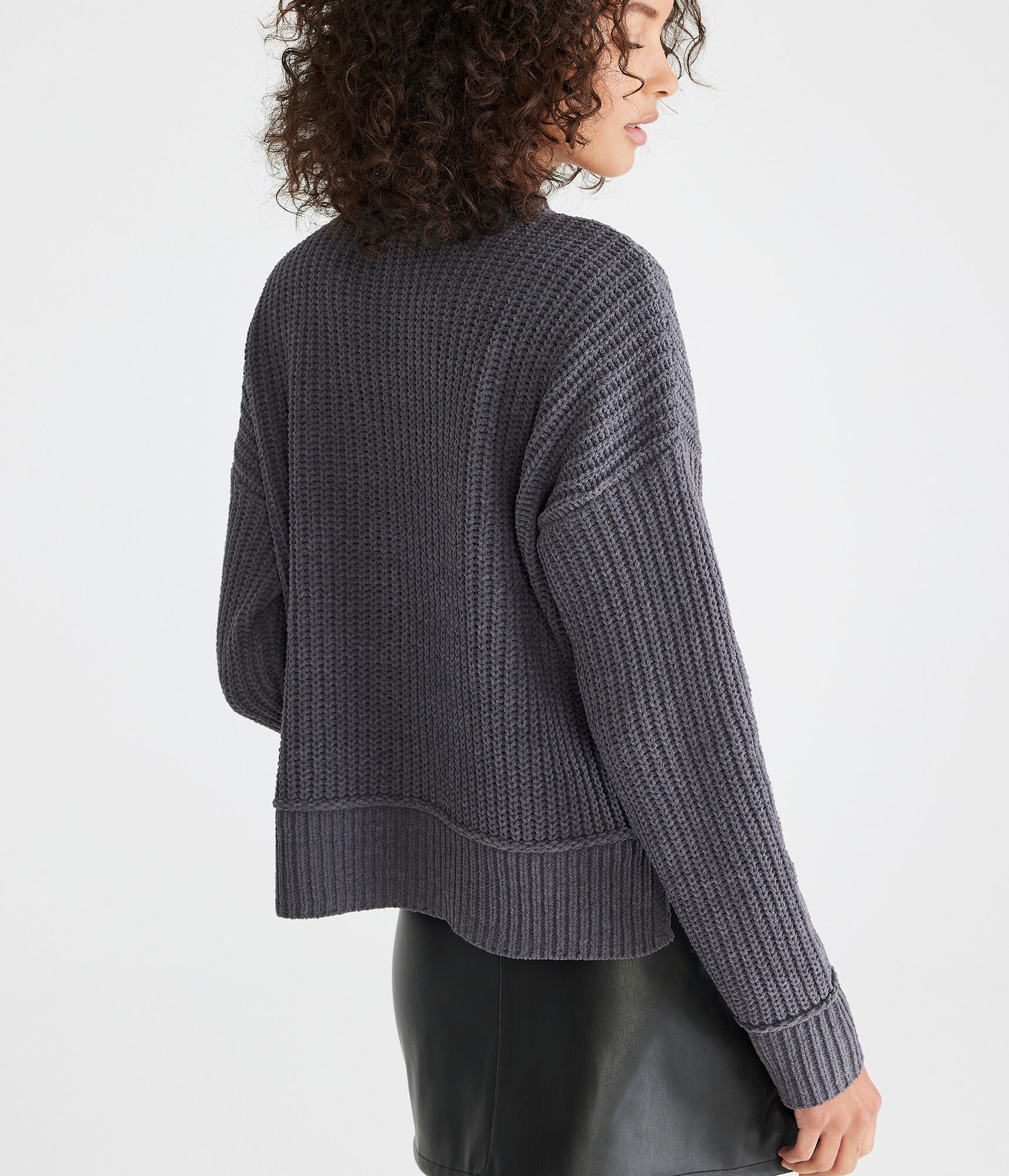 Chenille Crew Sweater