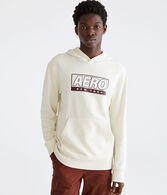 Aero New York Box Logo Pullover Hoodie