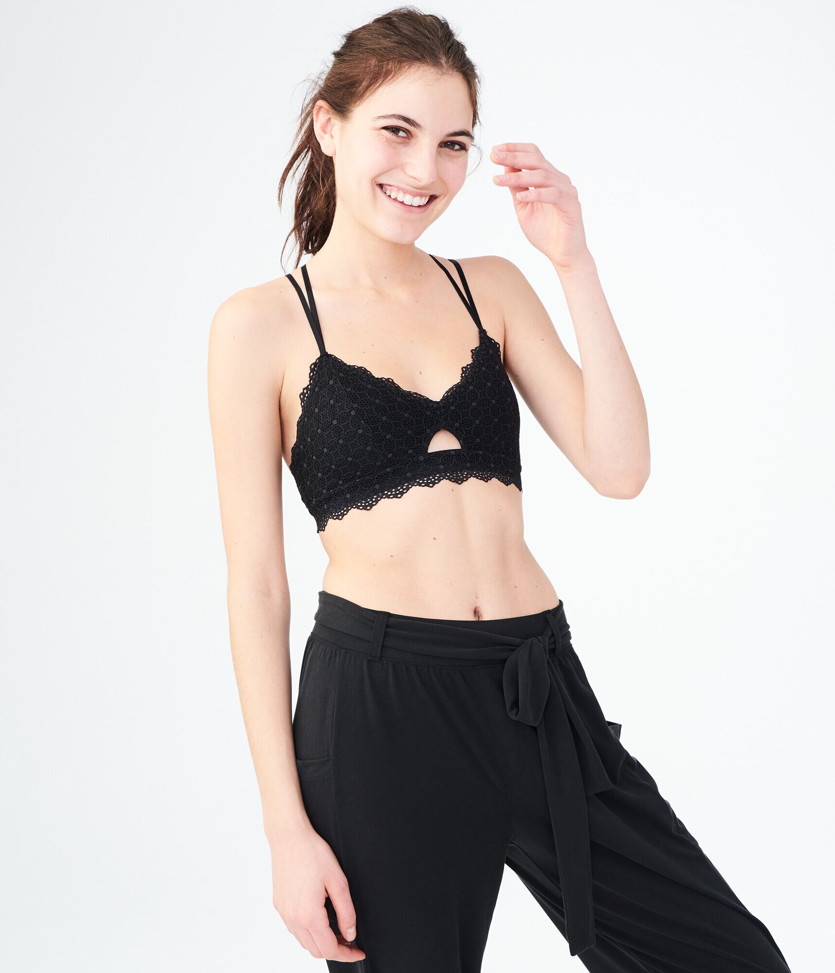 LLD Lace Triangle Bralette