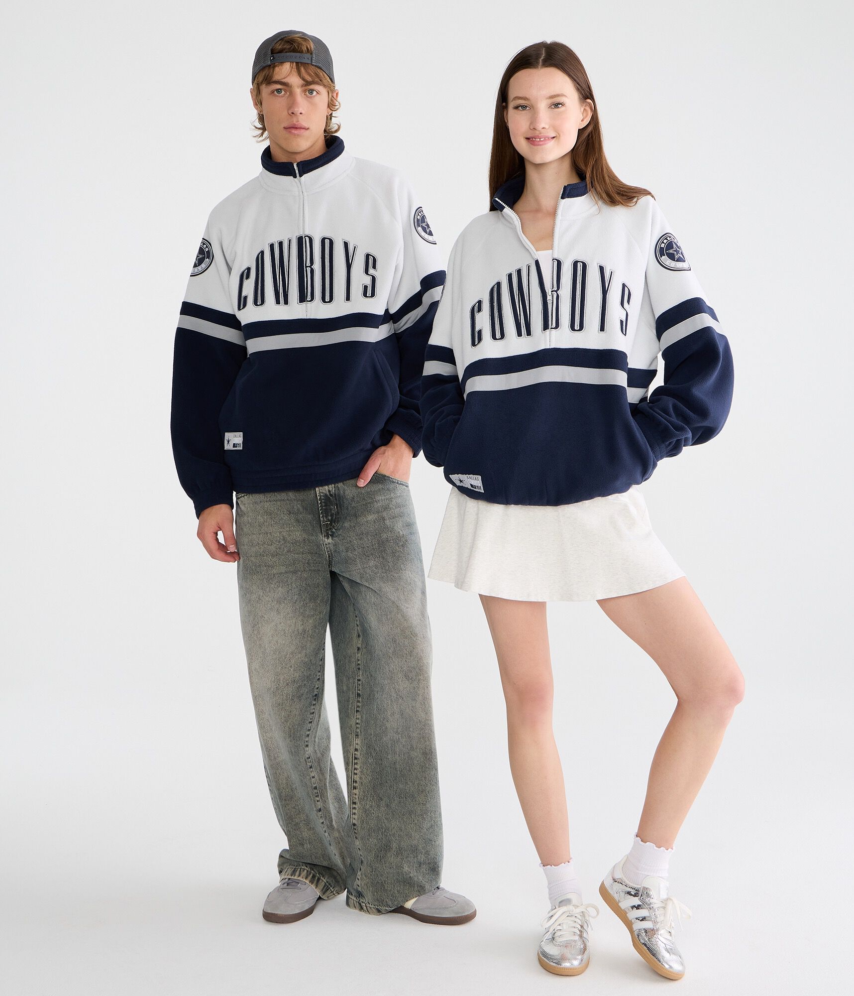 Dallas Cowboys Polar Fleece Half-Zip Sweatshirt