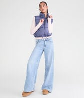 Lightweight Cropped Puffer Vest