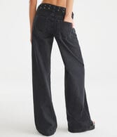 Low-Rise Wide Leg Jean