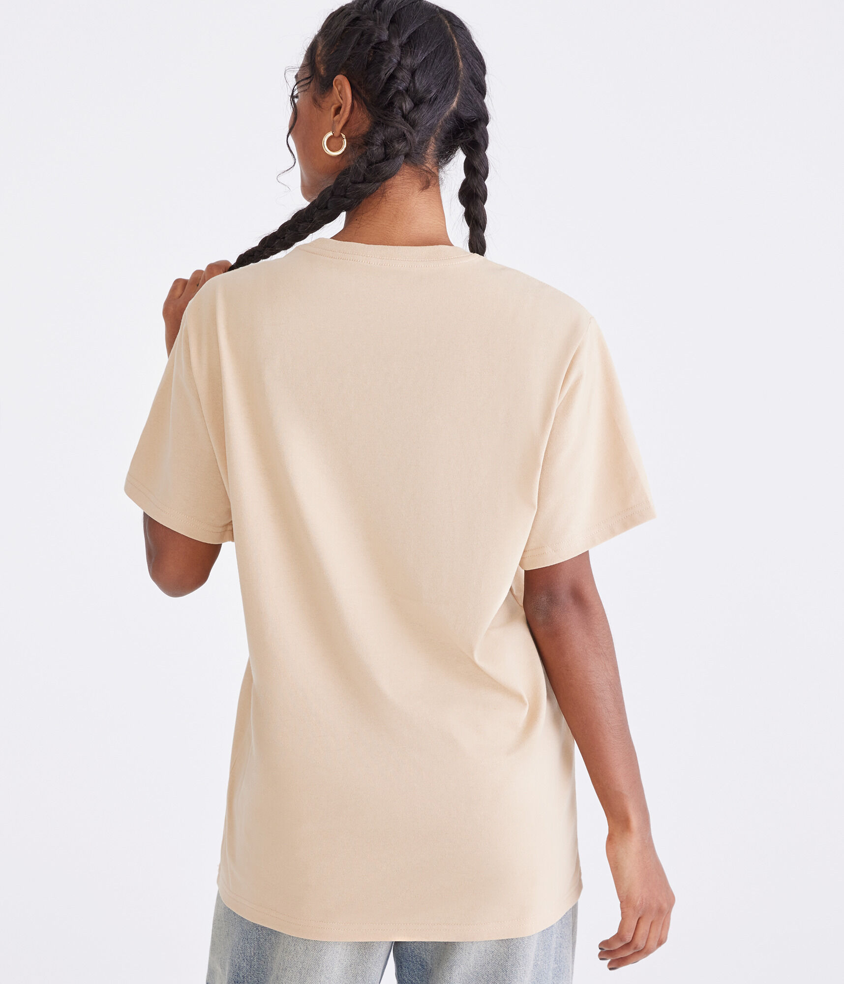 Peanuts&reg; | A&eacute;ropostale Snoopy Ski Lift Relaxed Graphic Tee