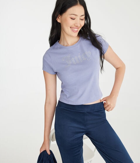 Juicy Couture Bling Baby Tee Juicy Couture Bling Baby Tee
