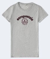 Aeropostale Circle Crest Appliqué Graphic Tee