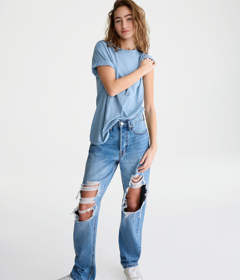 Burnout Wash Boyfriend Tee