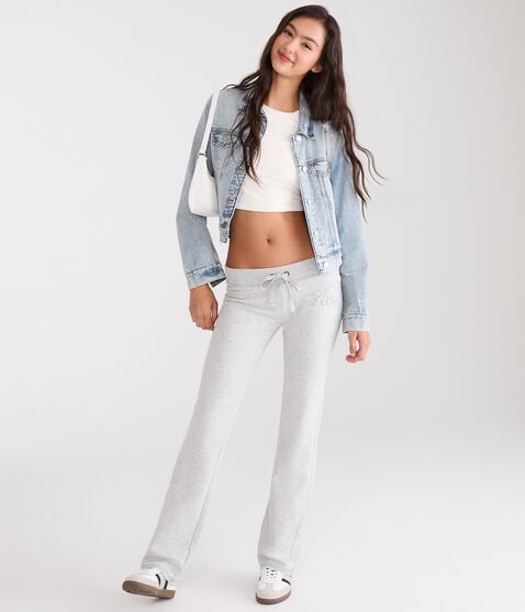 Aero New York Fit & Flare Sweatpants