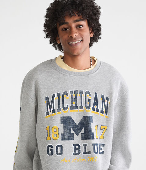 Michigan Wolverines Crew Sweatshirt Michigan Wolverines Crew Sweatshirt