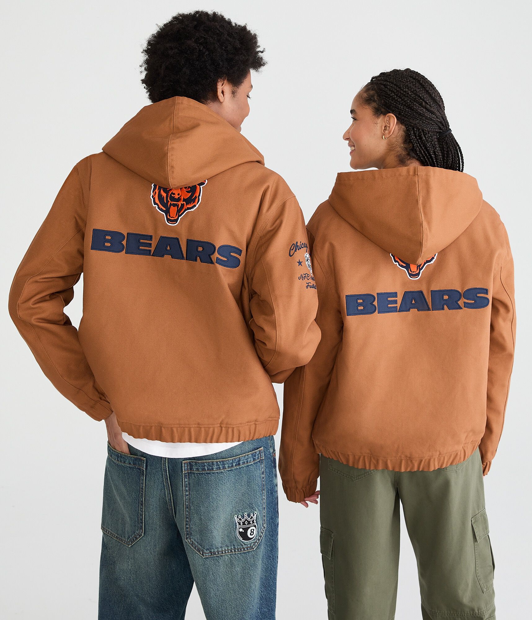 Chicago Bears Hooded Workwear Jacket