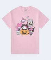 Hello Kitty and Friends Halloween Oversized Graphic Tee
