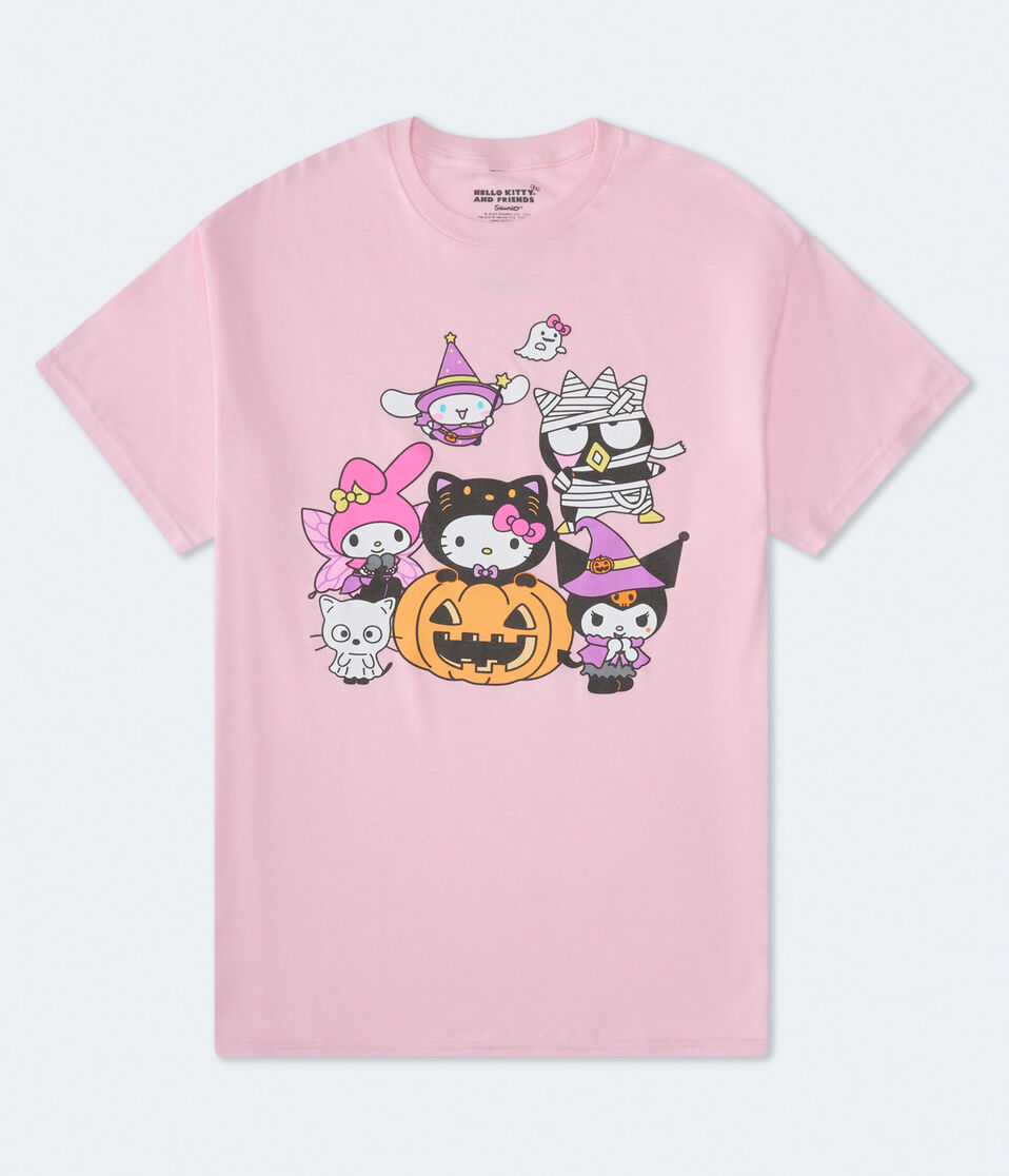 Hello Kitty and Friends Halloween Oversized Graphic Tee