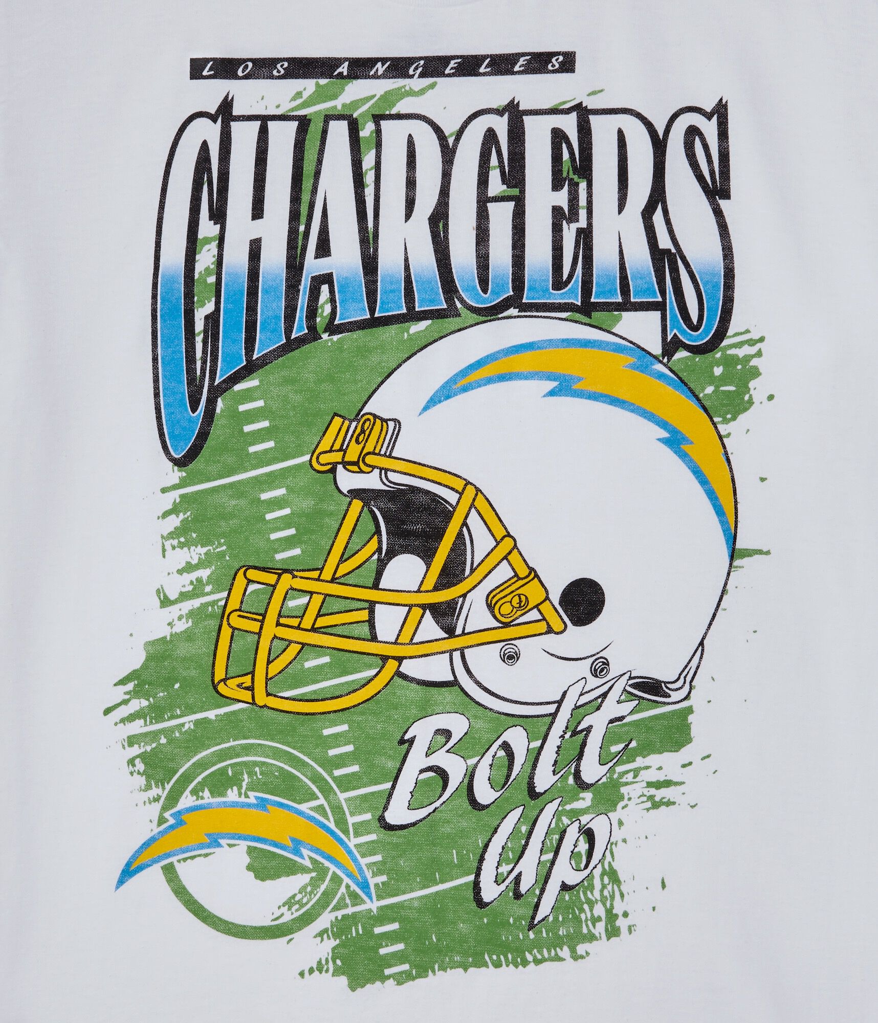 Los Angeles Chargers Helmet Relaxed Graphic Tee