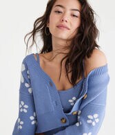Daisy Cropped Cardigan