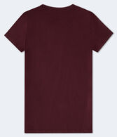 Aero New York Ribbon Flocked Graphic Tee