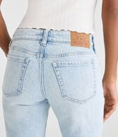 Mid-Rise Straight Ankle Jean
