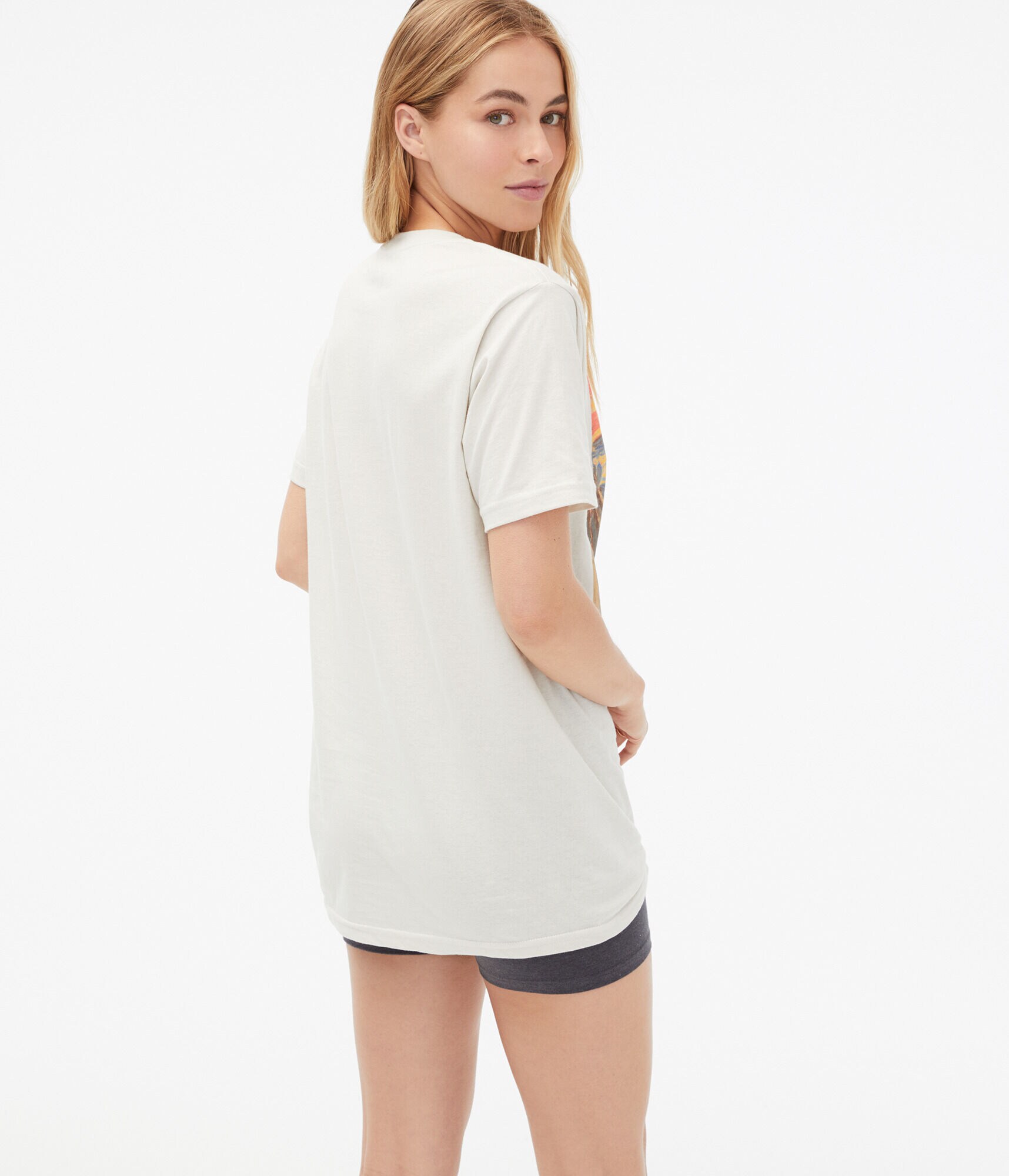 Edvard Munch The Scream Boyfriend Graphic Tee