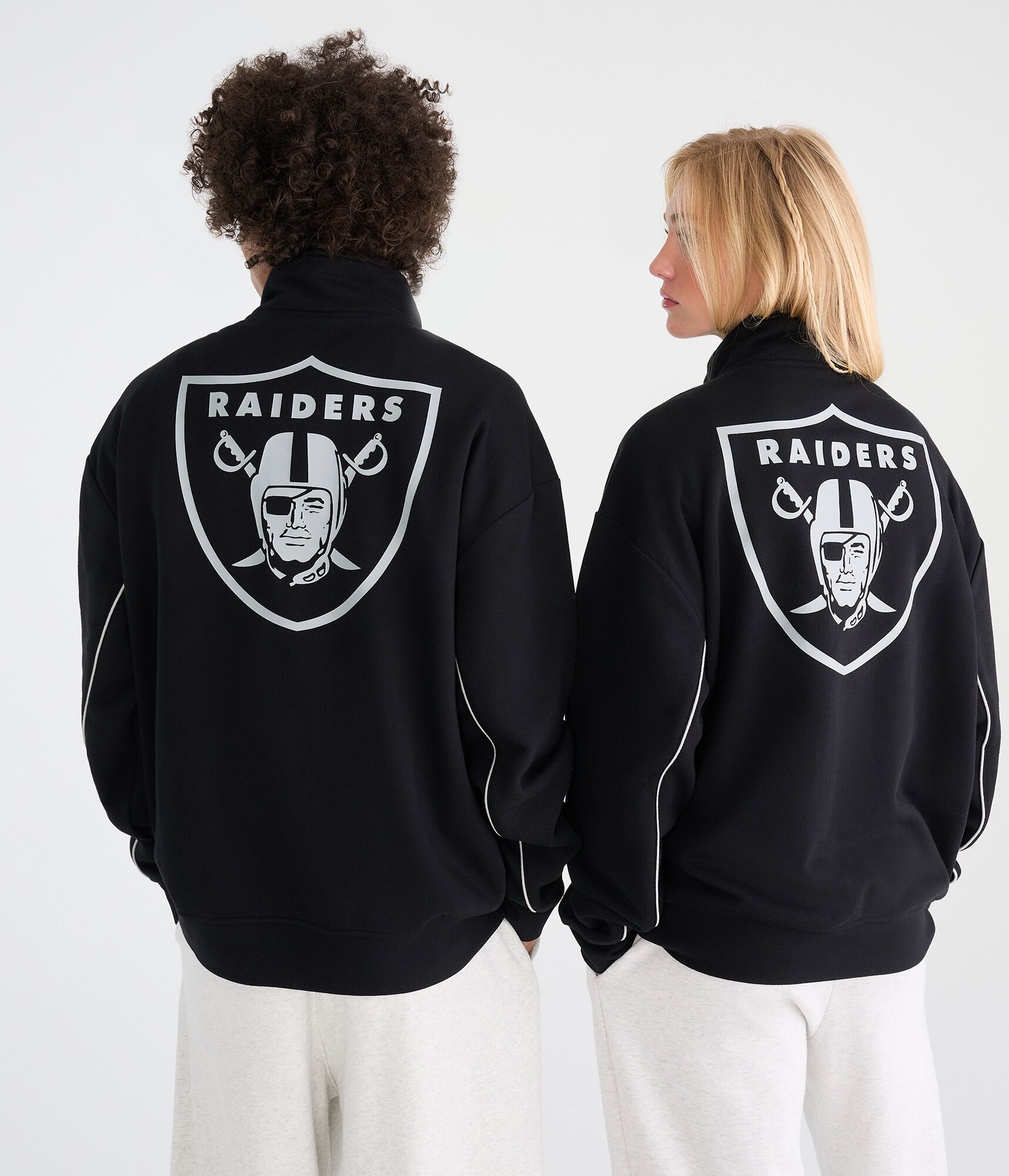 Las Vegas Raiders Quarter-Zip Sweatshirt