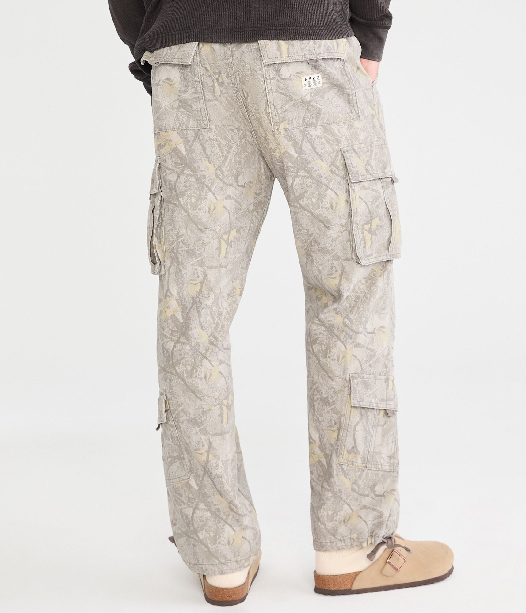 Forest Camo Baggy Cargo Pants