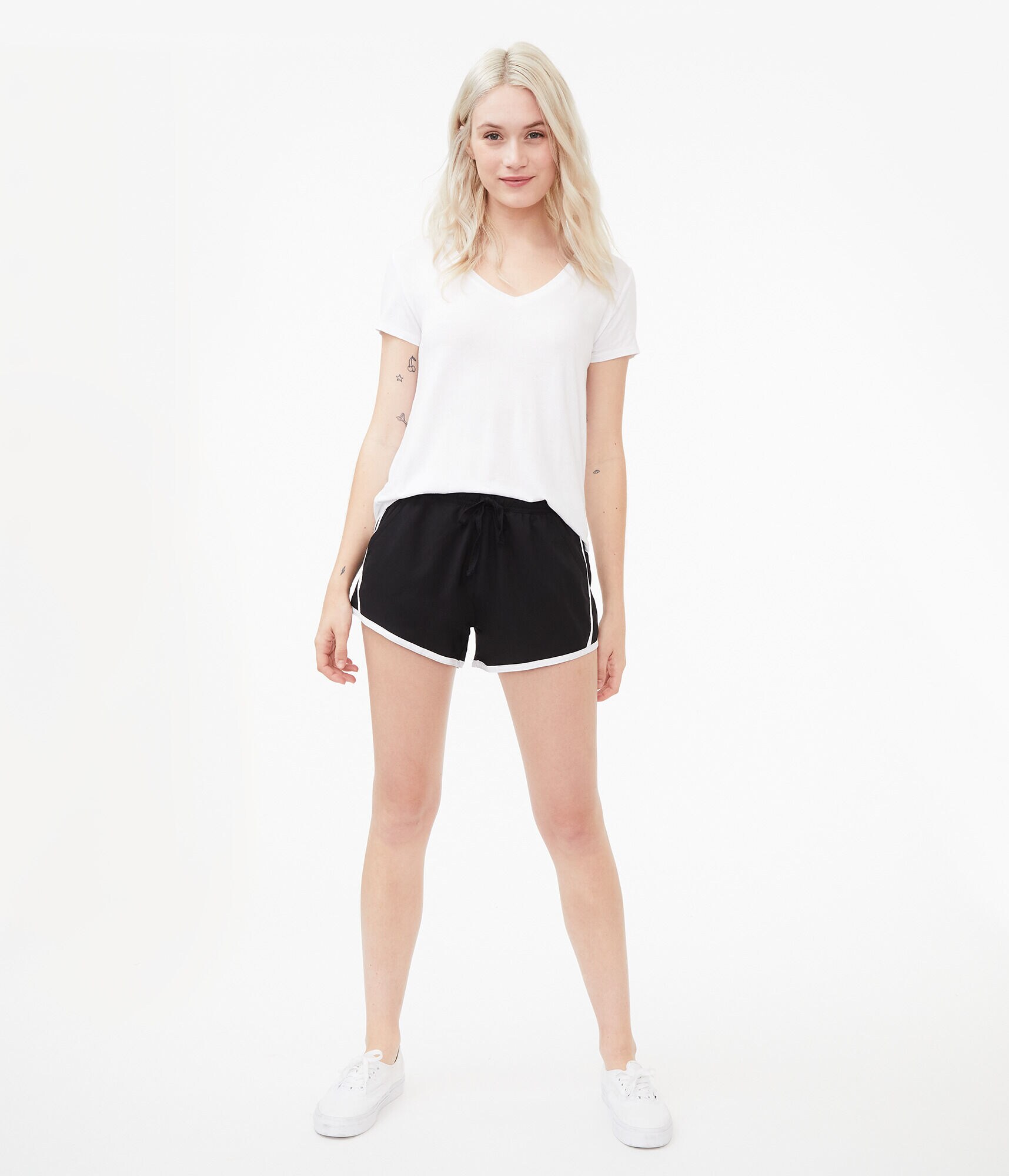 Woven Retro Shorts