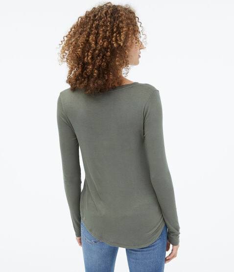 Long Sleeve Seriously Soft Crew Tee Long Sleeve Seriously Soft Crew Tee