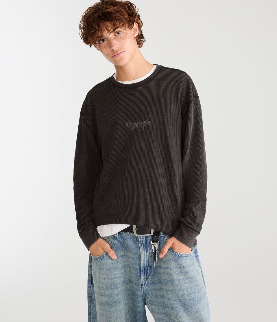 Long Sleeve Saint Thermal Crew Tee