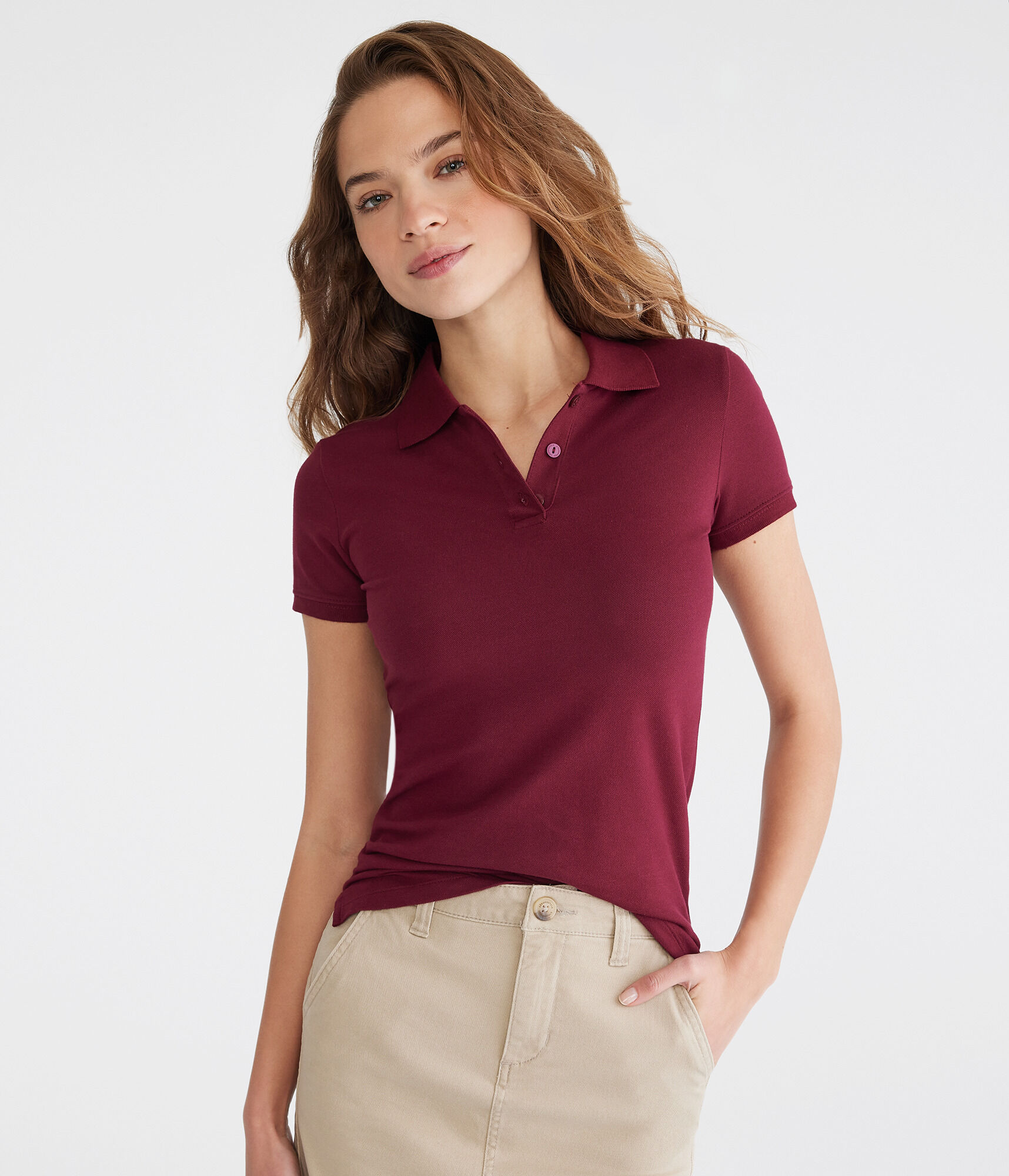 Uniform Piqu&amp;eacute; Polo