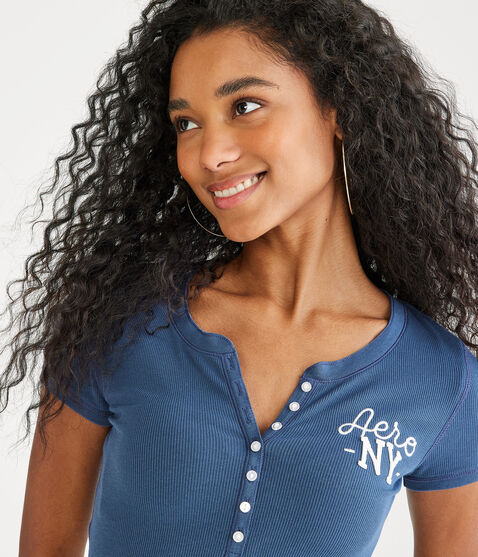 Aero NY Graphic Henley Aero NY Graphic Henley