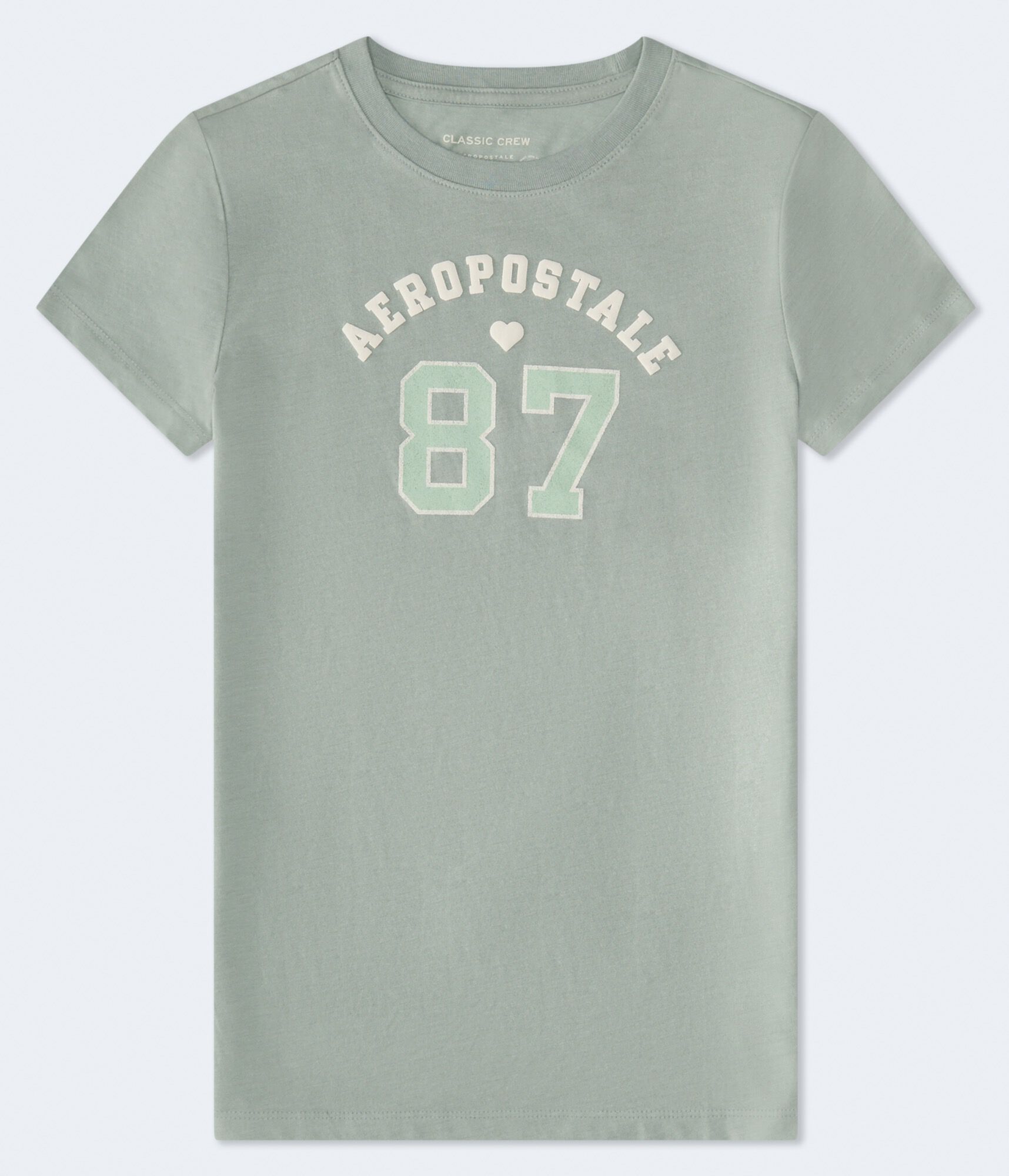 Aeropostale 87 Heart Graphic Tee