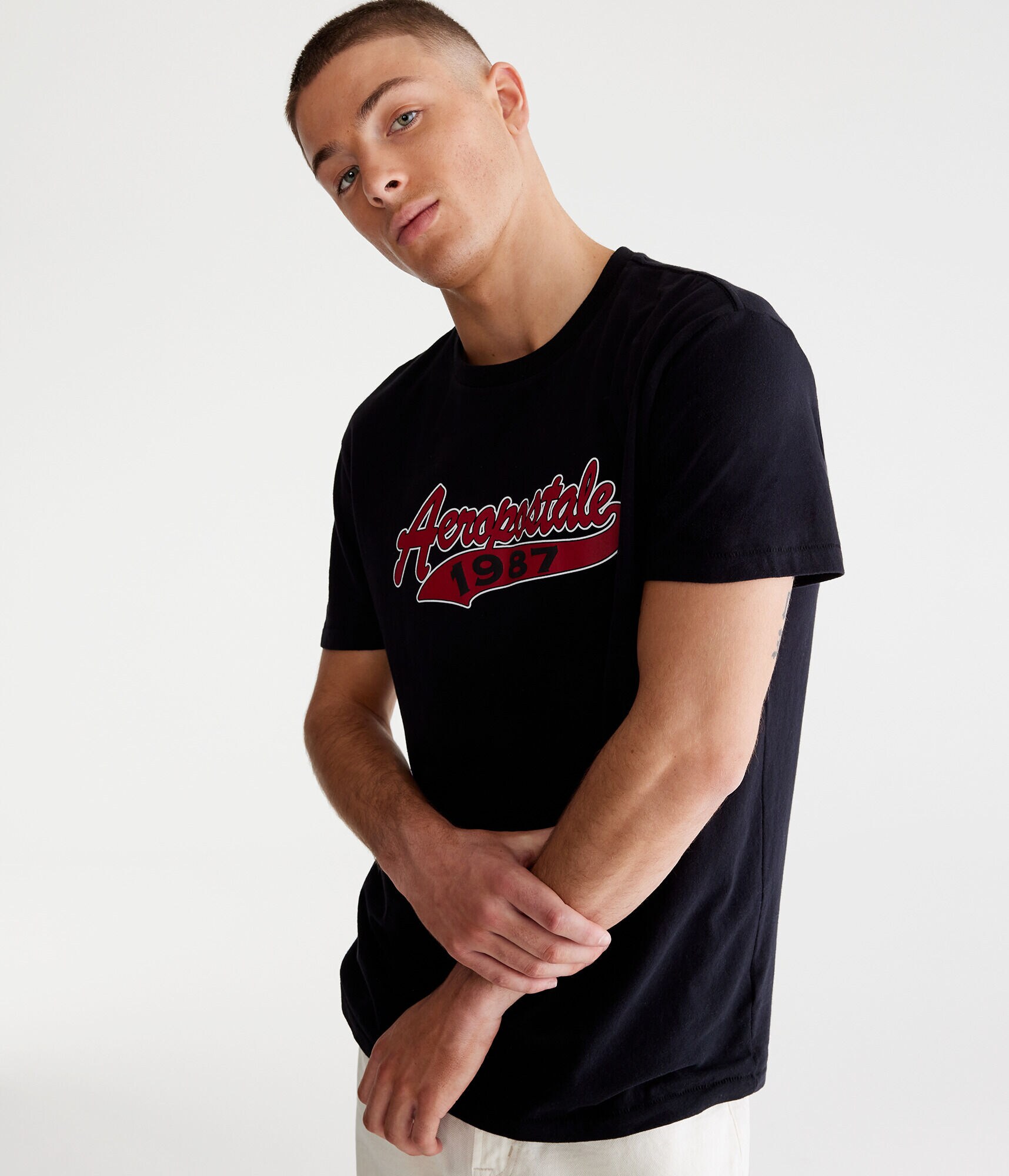 Aeropostale 1987 Logo Graphic Tee