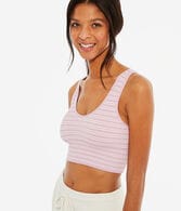 Striped Seamless Bra Top
