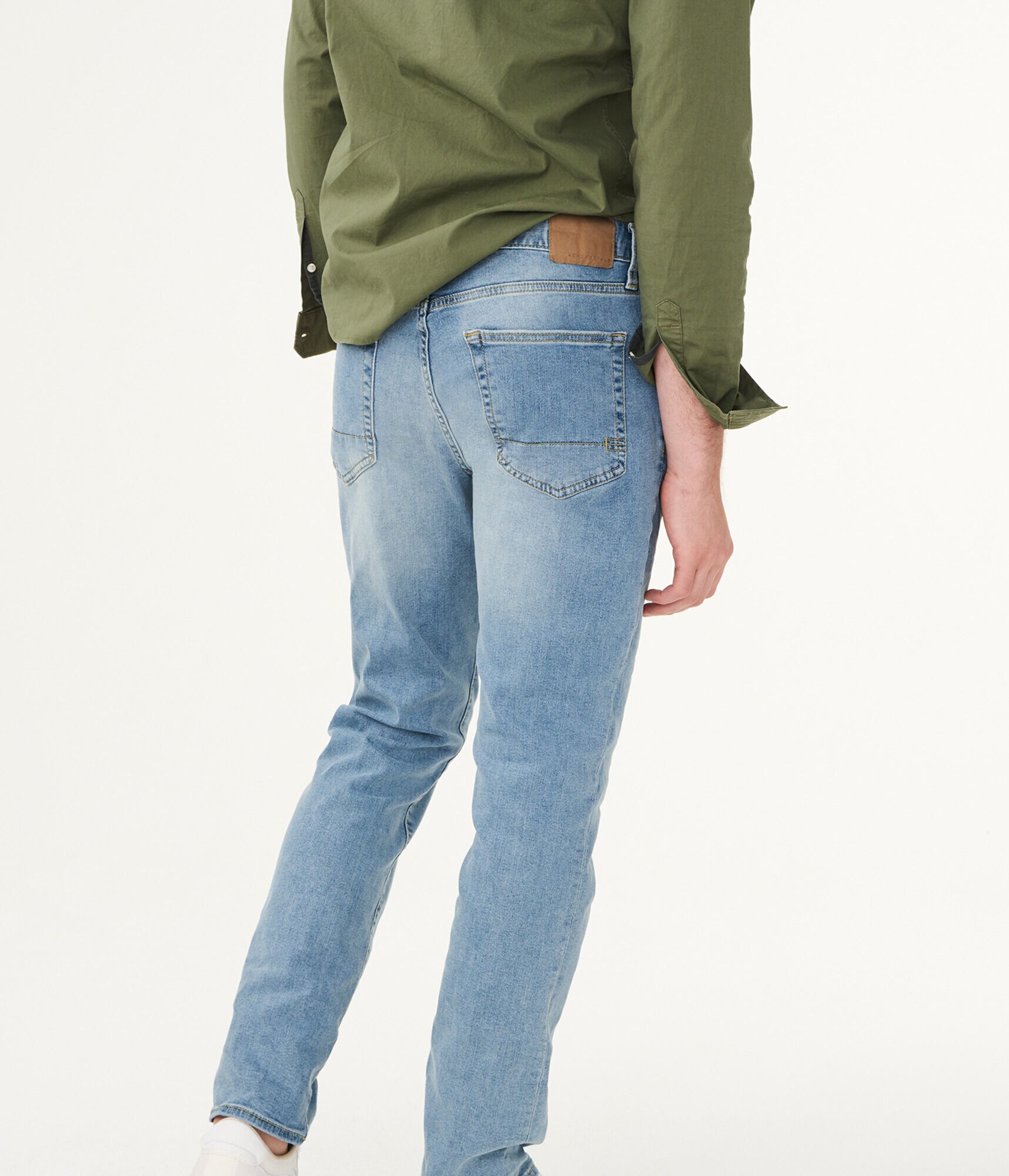 Slim Light Wash Stretch Jean