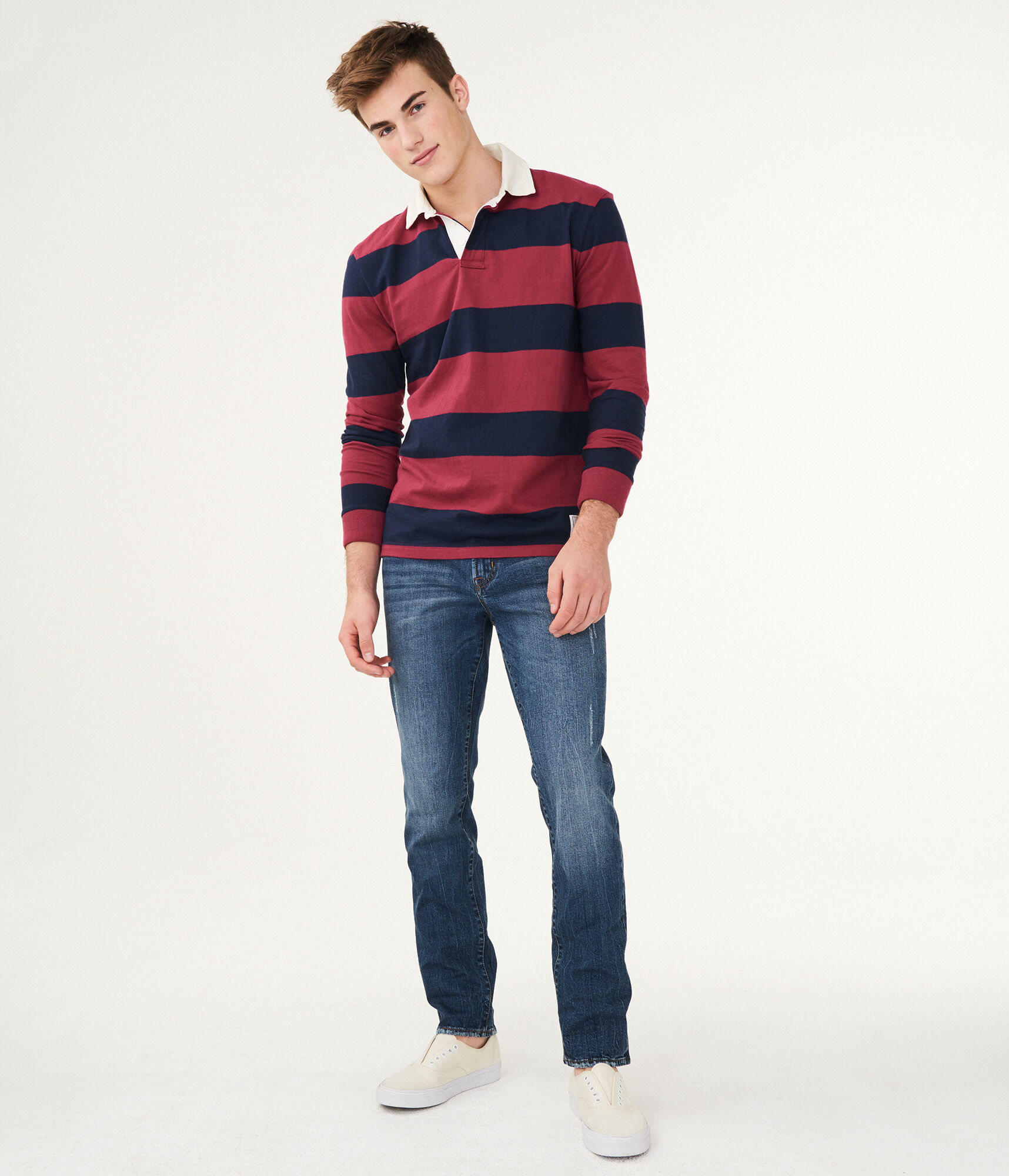 Slim Medium Wash Stretch Jean