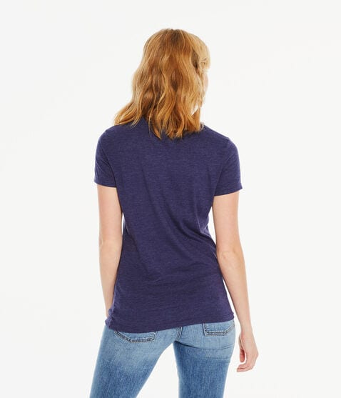 Flocked Rose Graphic Tee Flocked Rose Graphic Tee