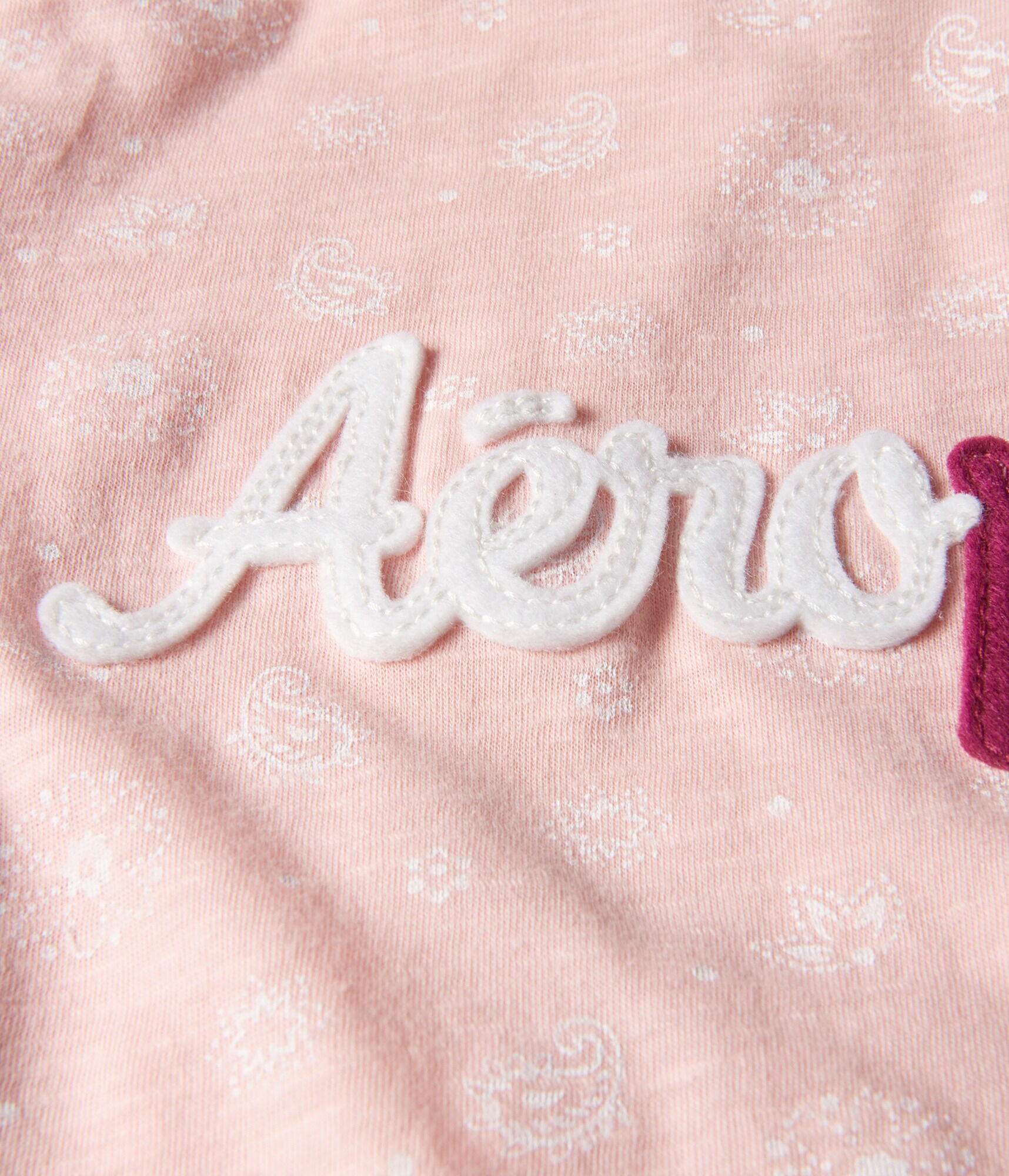 Aeropostale Paisley Graphic Tee