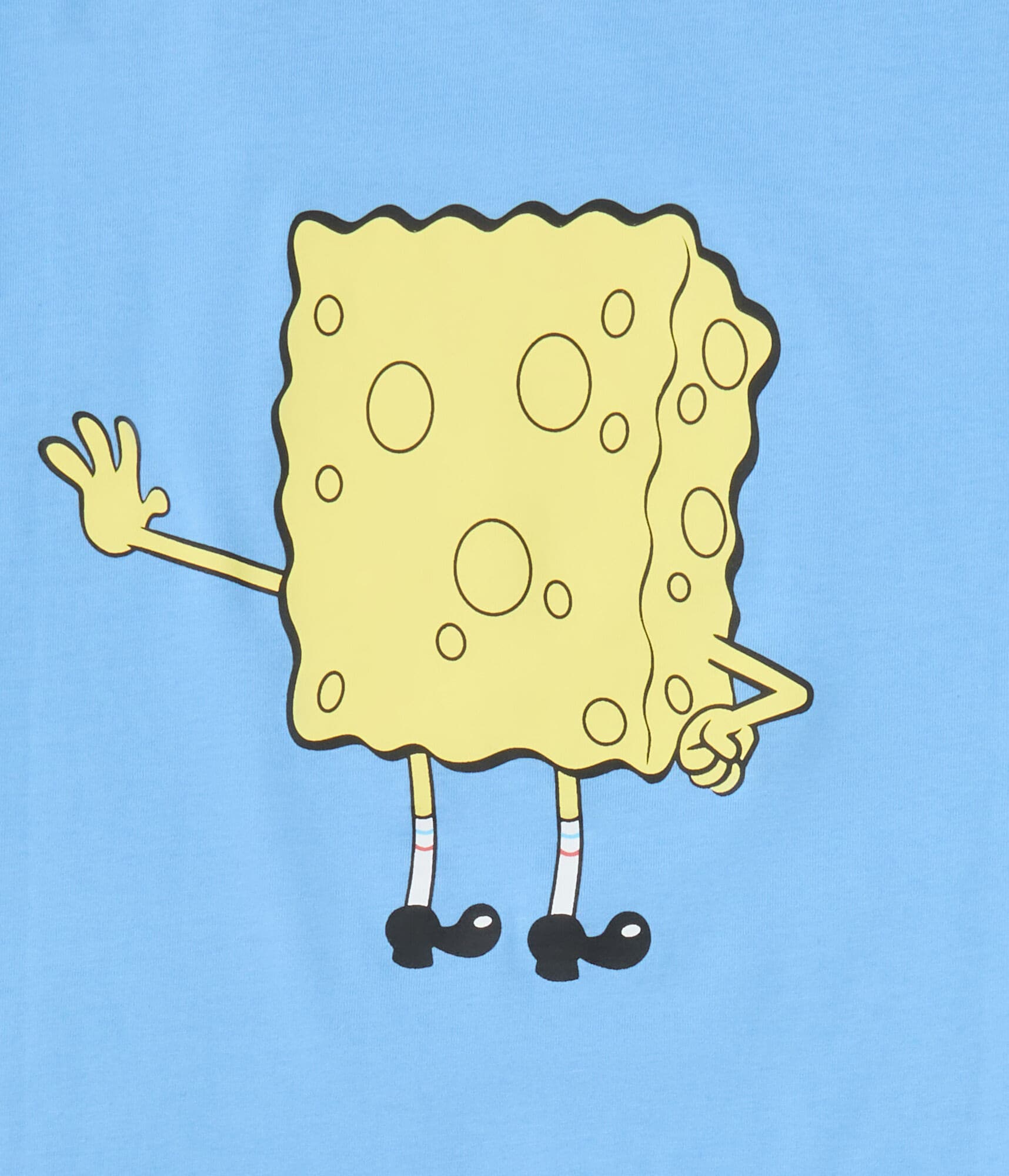 Leaning SpongeBob Relaxed Graphic Tee
