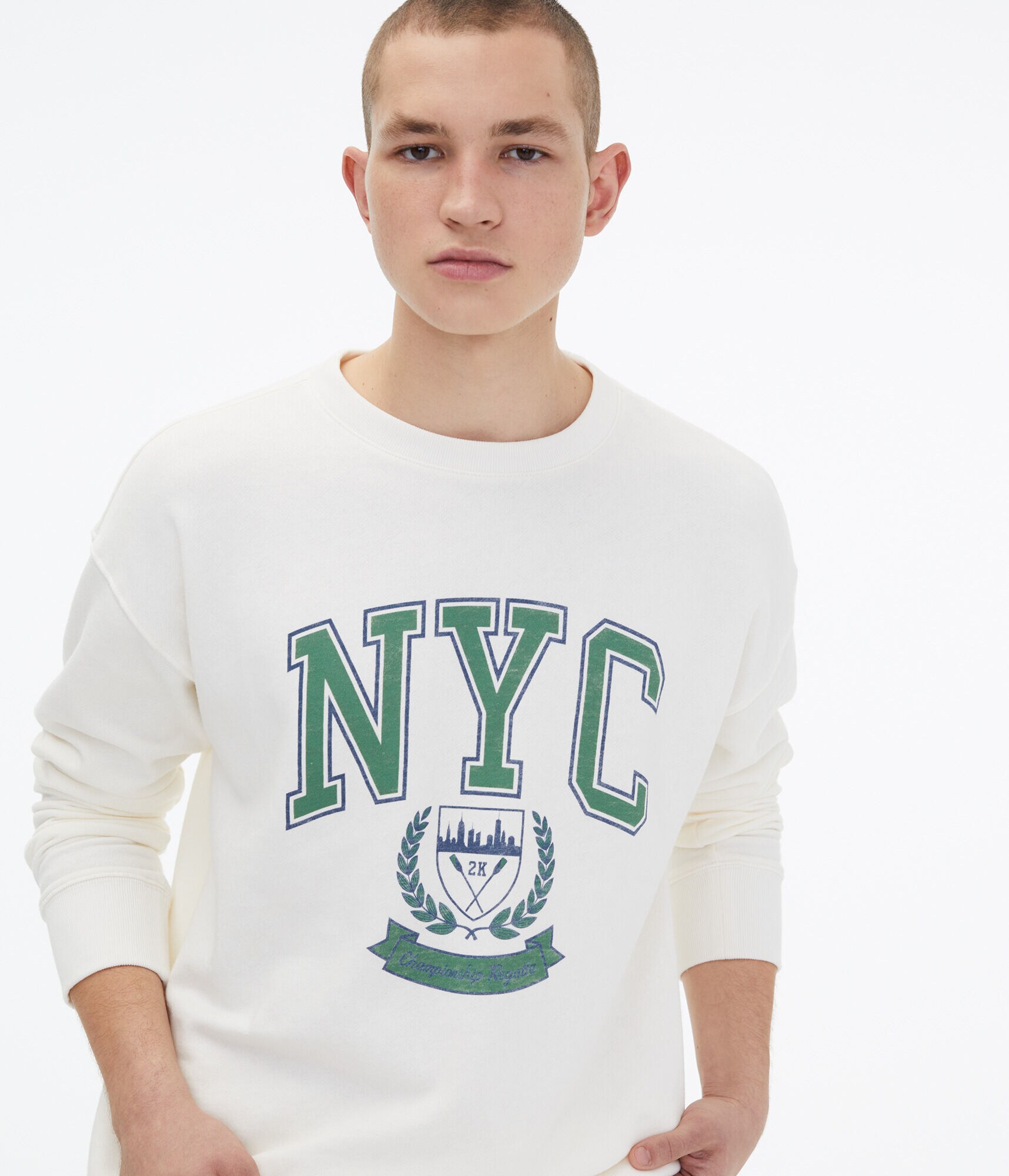 NYC Regata Collegiate Crew Sweatshirt