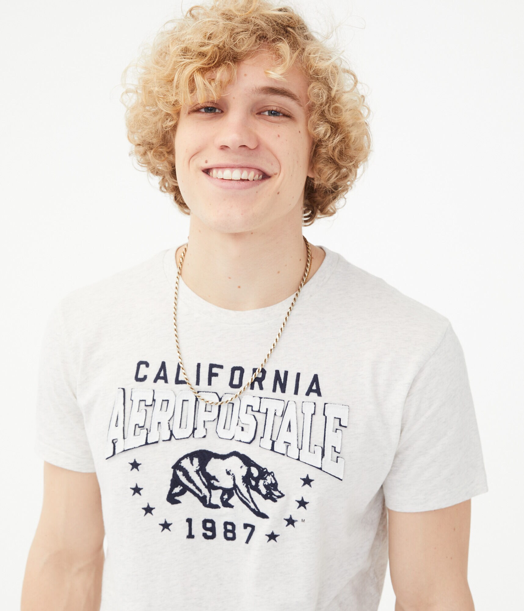 California Bear Appliqu&eacute; Graphic Tee