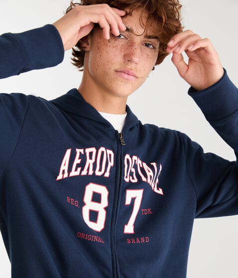 Aeropostale 87 Full-Zip Hoodie Aeropostale 87 Full-Zip Hoodie