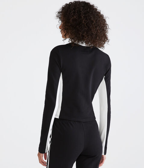 Long Sleeve Racing Full-Zip Fleece Top