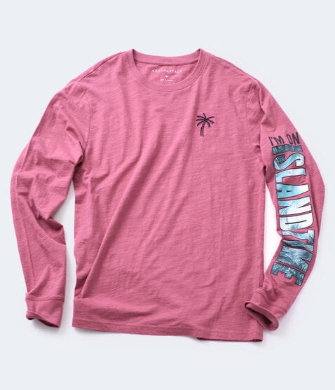 Long Sleeve Island Time Graphic Tee Long Sleeve Island Time Graphic Tee