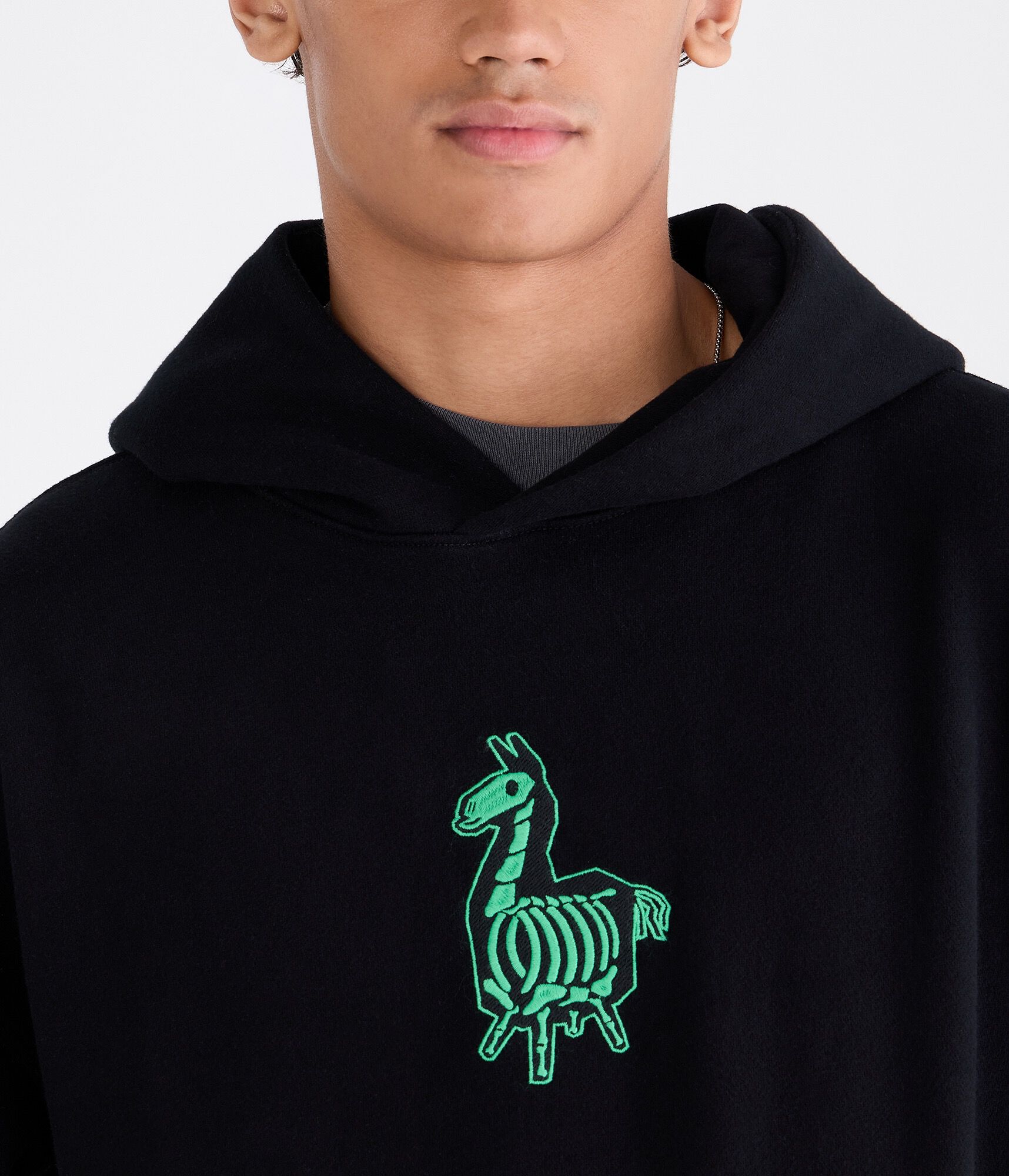 Fortnite Loot Llama Boxy Pullover Hoodie